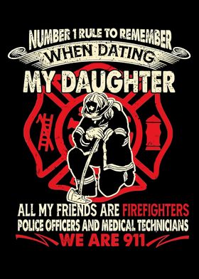 Firefighter Gift Daughter