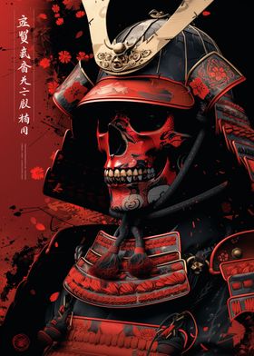Red Skull Samurai