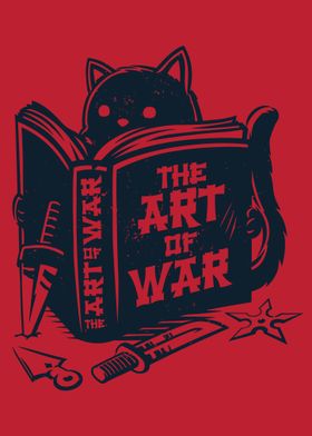 The Art of War Funny Cat