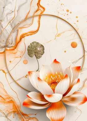 Lotus on Marble