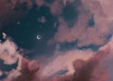 marshmallow night sky