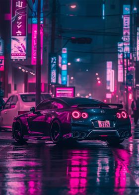 Nissan GTR Neon