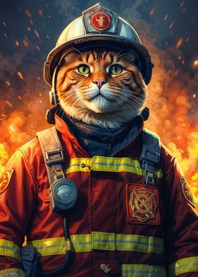 cat fire rescue