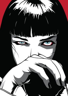 Mia Wallace Pulp Fiction