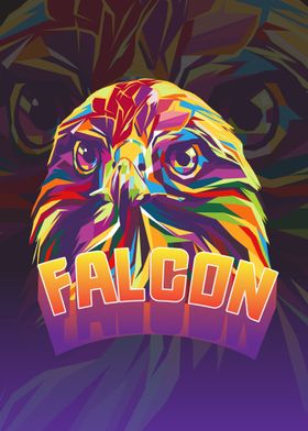 Falcon Pop Art