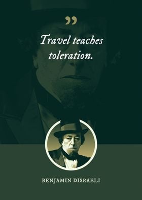 Travel teaches toleration