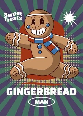 Joyful Gingerbread Man