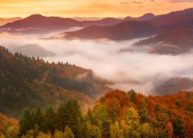 Fall season in Slovenia