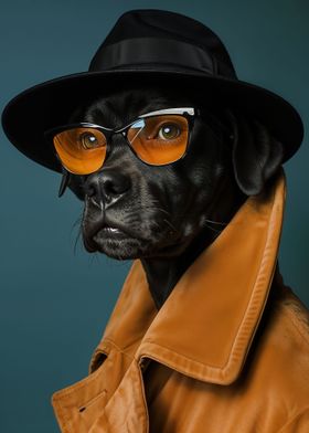 funny fashion dog