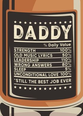 Daddy Nutrition Facts