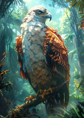 Tropical Rain Forest Eagle