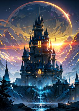 Fantasy Castle Scenery