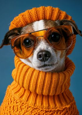 funny fashion dog