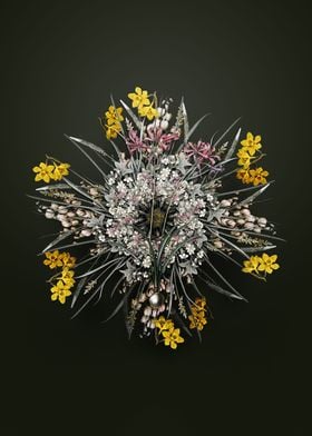 Nerine Flower Wreath