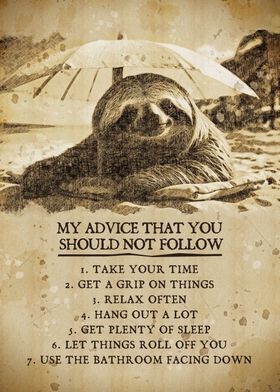 Sloth Advices