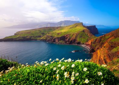 Azores Sea And Mountains