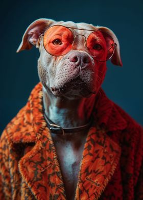 funny fashion dog