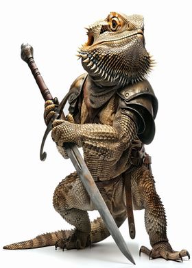 Bearded Dragon Knight