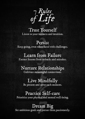 7 Rules of Life