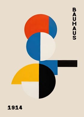 1914 Bauhaus Poster
