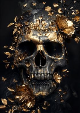 golden skull of death