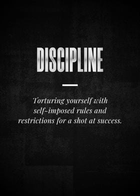 DISCIPLINE