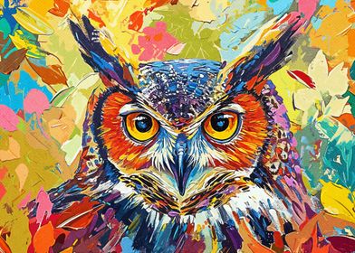 Owl Abstract