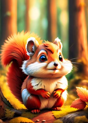 Autumn Squirrel