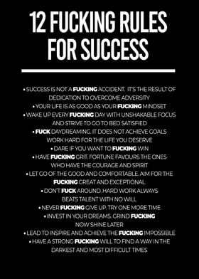 12 Rules for Success