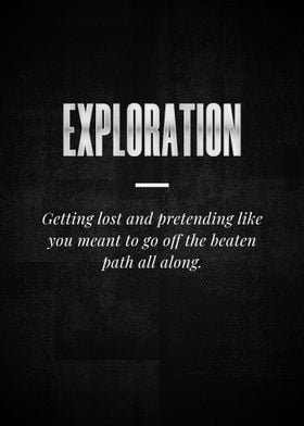 EXPLORATION