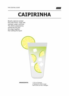 caipirinha cocktail about
