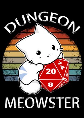 Dungeon Meowster RPG Cat