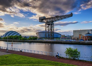 Glasgow Skyline River View