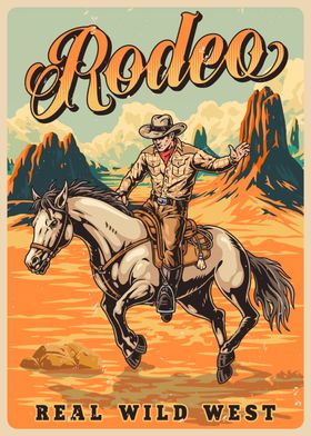 Rodeo Wild West Western