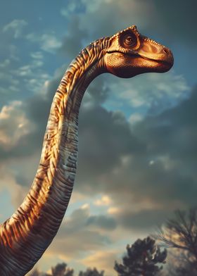 Prehistoric Brachiosaurus