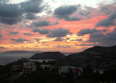 Sun rising of Creta