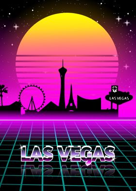 Las vegas synthwave