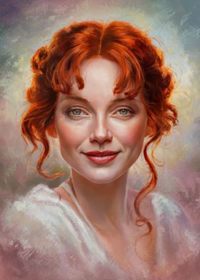 Red Hair Woman
