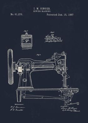 1867 Sewing Machine