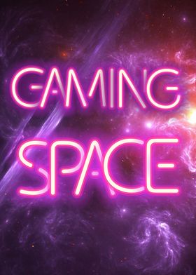 Gaming Space Poster