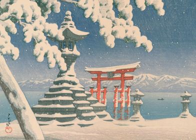 Kawase Hasui Itsukushima