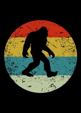 retro vintage bigfoot