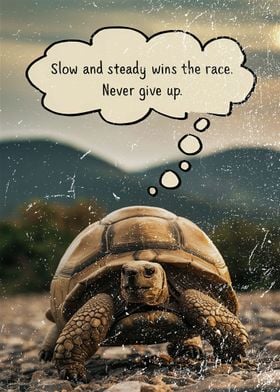Slow And Steady Wins 