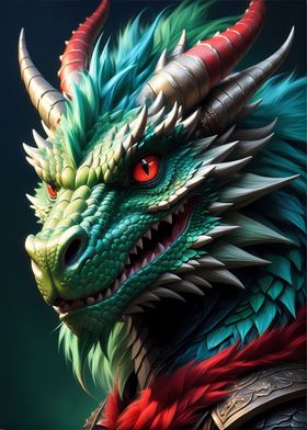 Dragon red eye