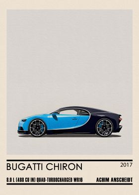 Bugatti Chiron Car Minimal