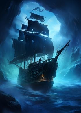 Fantasy Pirate Ship