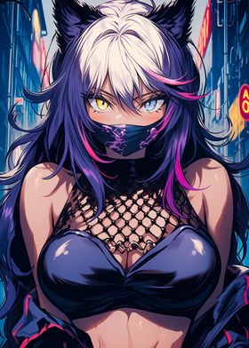 Wolfgirl City Ninja