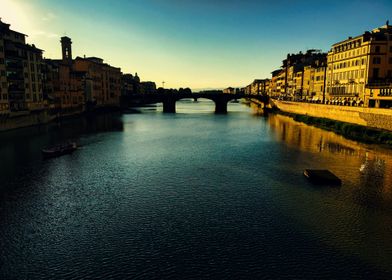 Golden Hour on the Arno