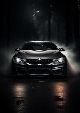 BMW M4 in the Dark