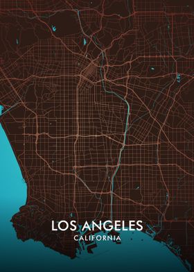 Los Angeles City Map